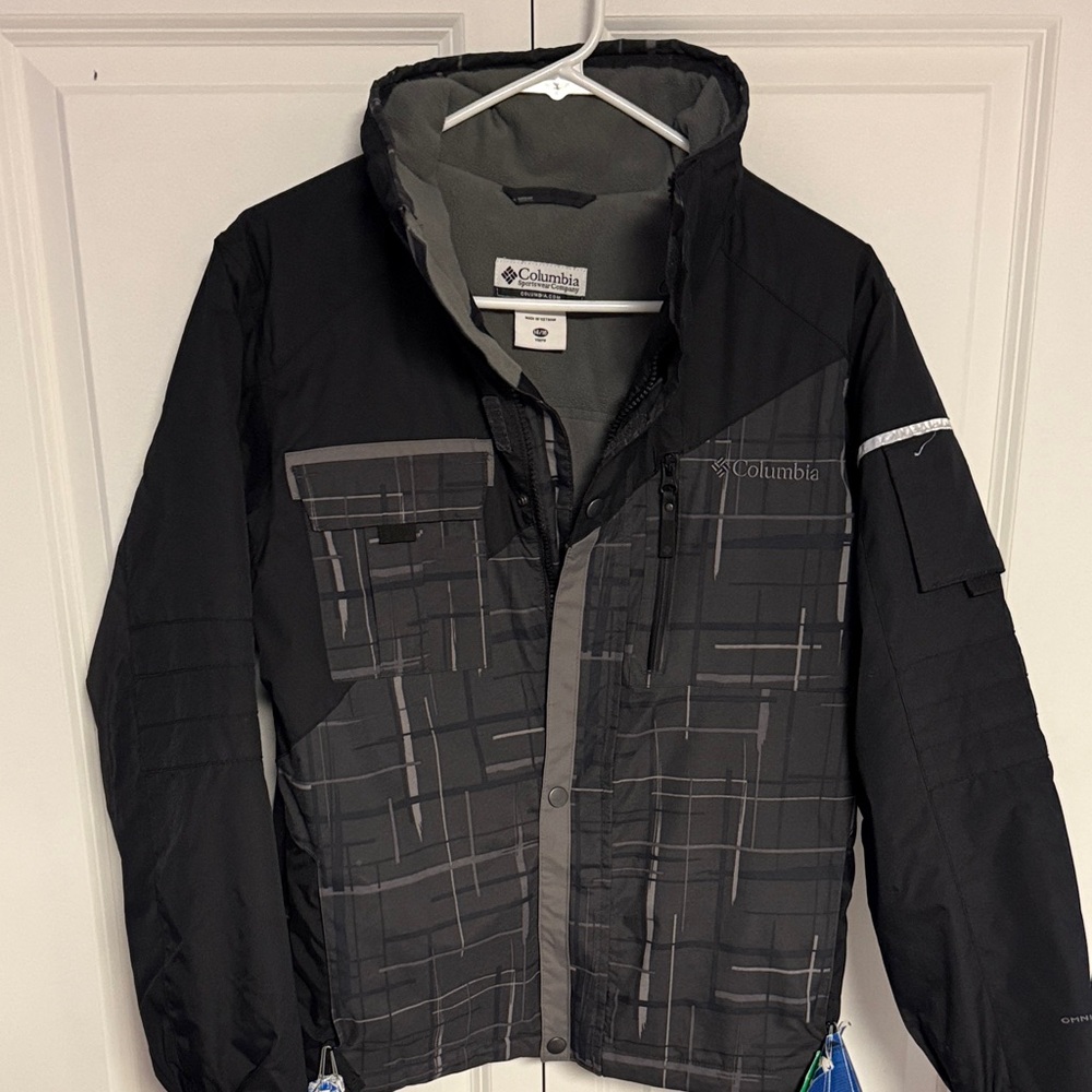 Columbia Kids Black and Gray Performance Jacket